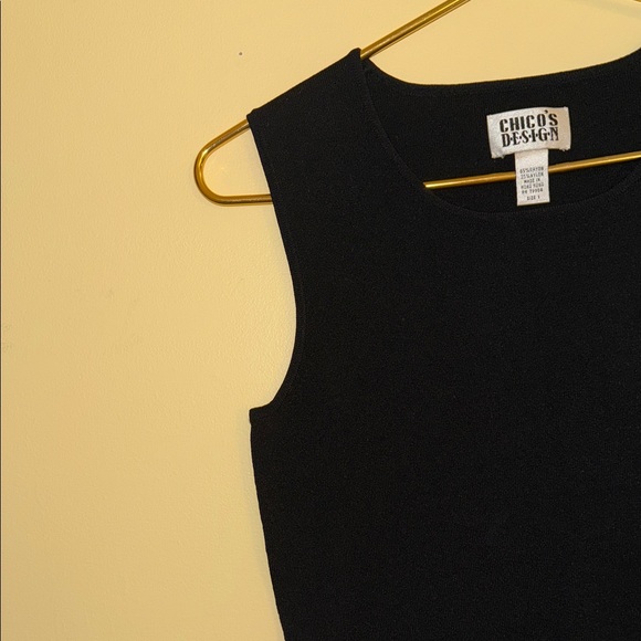 Chico’s Women’s Black Tank Top - Picture 4 of 8